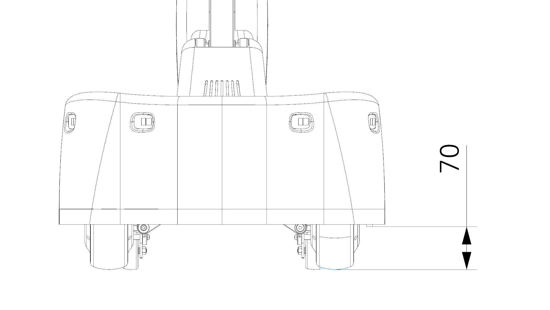 E-Stop Switch Clearance